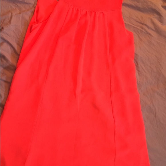 VGUC Sparkle & Fade neon coral tunic, sz S - Picture 3 of 5